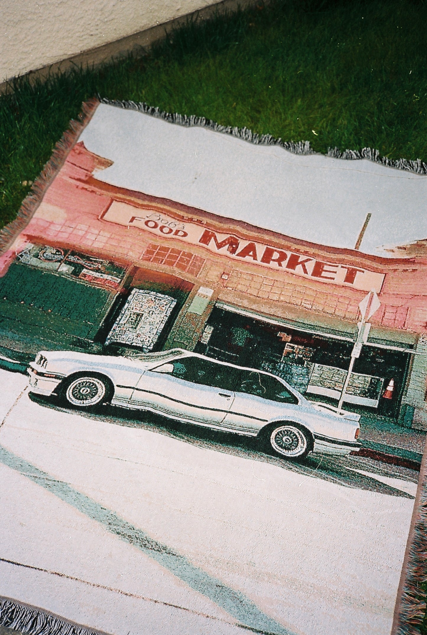 E30 Woven Throw Blanket