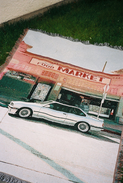 E30 Woven Throw Blanket