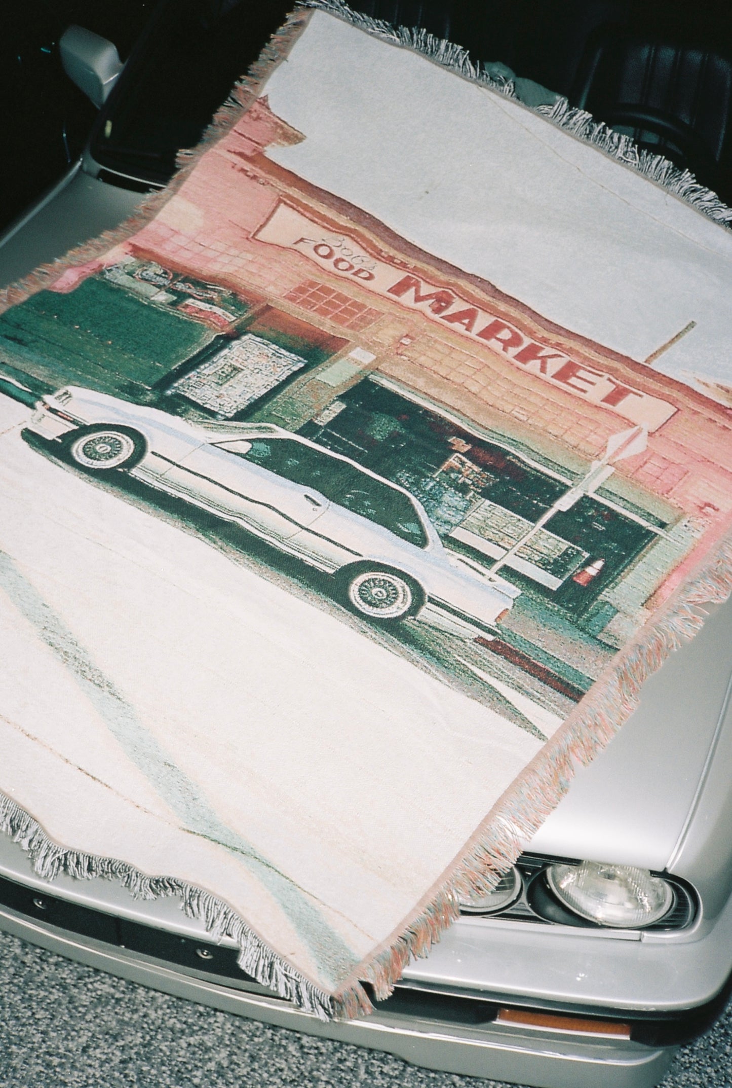 E30 Woven Throw Blanket