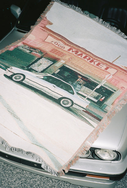 E30 Woven Throw Blanket