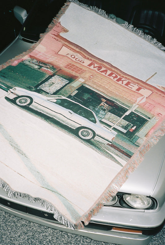 E30 Woven Throw Blanket