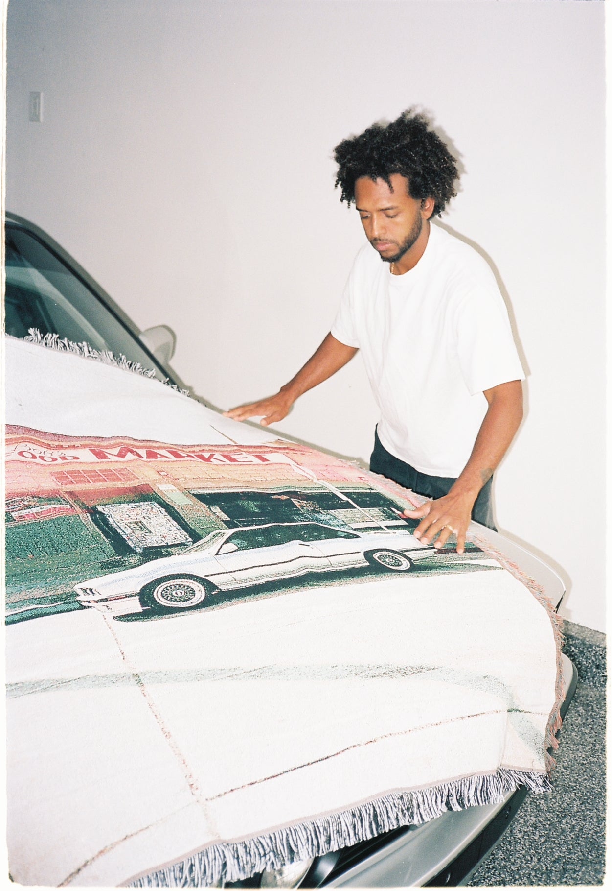 E30 Woven Throw Blanket